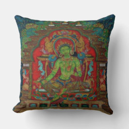 Tibetischer Buddhismus Green Tara Kissen