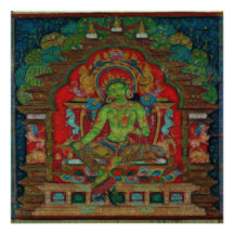 Tibetischer Buddhismus Green Tara