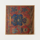 tibetischer Buddhismus Mahakala Wandteppich (Vorderseite (Horizontal))