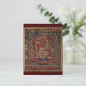 tibetischer Buddhist Rakta Yamari Deity Postkarte (Stehend Vorderseite)