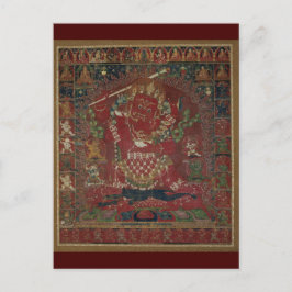 tibetischer Buddhist Rakta Yamari Deity Postkarte
