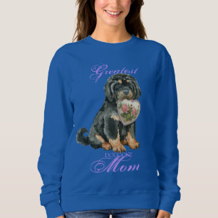 Tibetischer Mastiff Herz Mama Long Sleeve T - Shir Sweatshirt