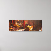 Tibetischer Mönch Leinwanddruck (Vorderseite)