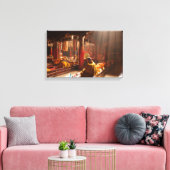 Tibetischer Mönch Leinwanddruck (Insitu (Wohnzimmer))