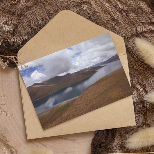 Tibetischer See Karte