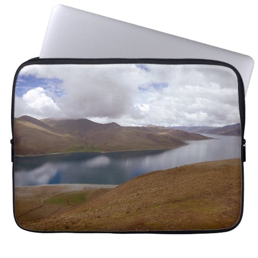 Tibetischer See Laptopschutzhülle (Vorderseite)