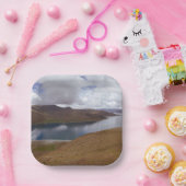 Tibetischer See Pappteller (Party)