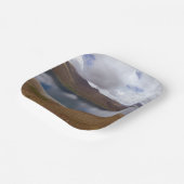 Tibetischer See Pappteller (Gewinkelt)