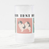 Tibetischer Spaniel 16 oz Mattierte Tasse (Mittel)