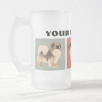 Tibetischer Spaniel 16 oz Mattierte Tasse