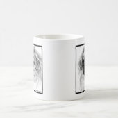 Tibetischer Spaniel, der von Glenda S. Harlan Geze Kaffeetasse (Mittel)