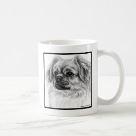 Tibetischer Spaniel, der von Glenda S. Harlan Geze Kaffeetasse