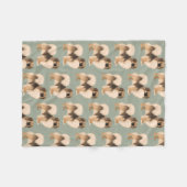Tibetischer Spaniel (Sable) Blanket Fleecedecke (Vorderseite (Horizontal))