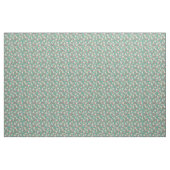 Tibetischer Spanier niedlicher Hund Vintage Blumen Stoff (Yard (91,4 cm))