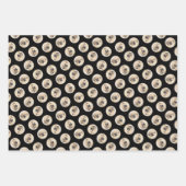 Tibetischer Spanisch-Malereicreme und Weiße Hunde  Geschenkpapier Set (Vorderseite 3)