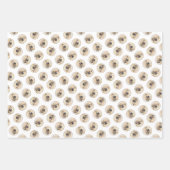 Tibetischer Spanisch-Malereicreme und Weiße Hunde  Geschenkpapier Set (Vorderseite 2)