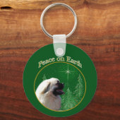 tibetischer spanischer Frieden Schlüsselanhänger (Rückseite)