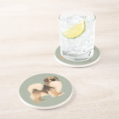 Tibetischer Spanischer Untersetzer (Sable Color) (Seite)