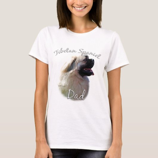 Tibetischer spanischer Vater 2 T-Shirt (Vorderseite)