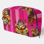 tibetischer Tiger - Kosmetiktüte Waschbeutel (Rechte Ecke)