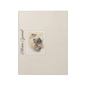 Tibetisches spanisches Gemälde - Niedliche Origina Notizblock (Rotiert)