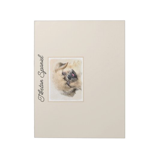 Tibetisches spanisches Gemälde - Niedliche Origina Notizblock (Rotiert)