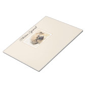 Tibetisches spanisches Gemälde - Niedliche Origina Notizblock (angewinkelt)