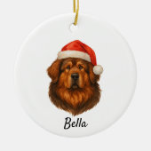 Tibetmastiff Keramik Ornament (Vorne)