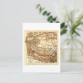 TibetPanoramakarte Tibet Postkarte (Stehend Vorderseite)