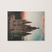 Tibidabo, Barcelona, Spanien Puzzle (Horizontal)