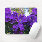 Tibouchina Blumen Mousepad (Mit Mouse)