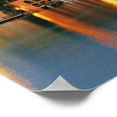 Tiburon, Kalifornien Poster (Ecke)