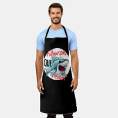 TIBURON SAGT QUE PEDO, SHARK, WAS GEHT SCHÜRZE (Getragen)