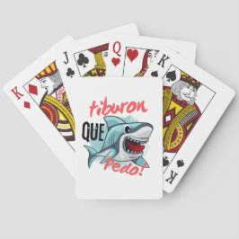TIBURON SAGT QUE PEDO, SHARK, WAS GEHT SPIELKARTEN