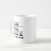 TIC-TAC-POE KAFFEETASSE (Vorderseite Links)