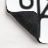Tic Tac Toe - 3 in einer Reihe Mousepad (Ecke)