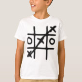 Tic Tac Toe - 3 in einer Reihe T-Shirt (Vorderseite)