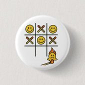 Tic Tac Toe Button (Vorderseite)
