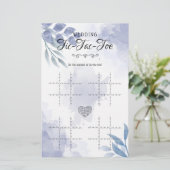 Tic-Tac-Toe Decorative Tischspiel zum Hochzeitsspi (Stehend Vorderseite)