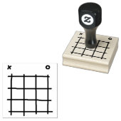 Tic Tac Toe Game Version 1 Gummistempel (Stempel)