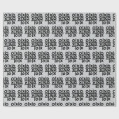 Tic Tac Toe Geschenkpapier (Flach)