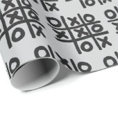 Tic Tac Toe Geschenkpapier (Rolleneckpunkt)