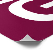 Tic Tac Toe Joy und Gott Christlicher Glaube Poster (Ecke)