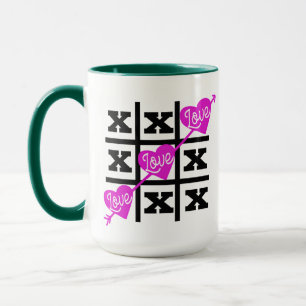Tic Tac Toe Liebe Valentinstag Geschenk Idee Tasse