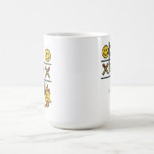 Tic Tac Toe Magic Tasse (Zentrum)