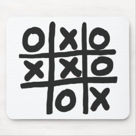 Tic Tac Toe Mousepad