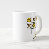 Tic Tac Toe Mug Jumbo-Tasse (Vorderseite Rechts)