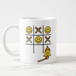 Tic Tac Toe Mug Jumbo-Tasse