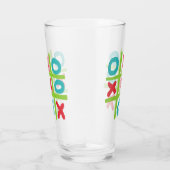 Tic-tac-toe Noughts and Crosses Glas (Rechts)