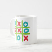 Tic-tac-toe Noughts and Crosses Kaffeetasse (Vorderseite Links)